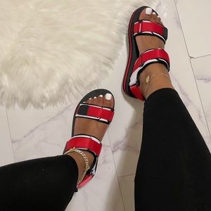 🔥New🔥 Suzanna Sandals- Red. “ Hot Sellers”